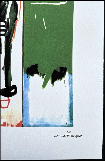 Jean-Michel Basquiat - Mississippi 258/300 - limitovaná edice, signováno, 50x70cm 