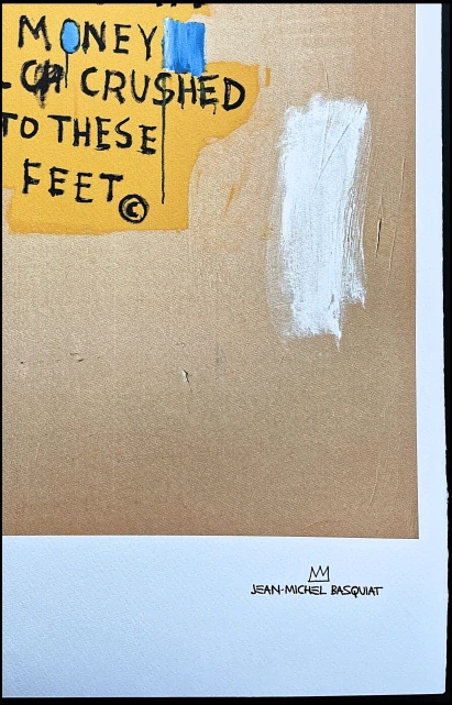 Jean-Michel Basquiat - The Whole Livery Line x/300 - limitovaná edice, signováno, 50x70cm