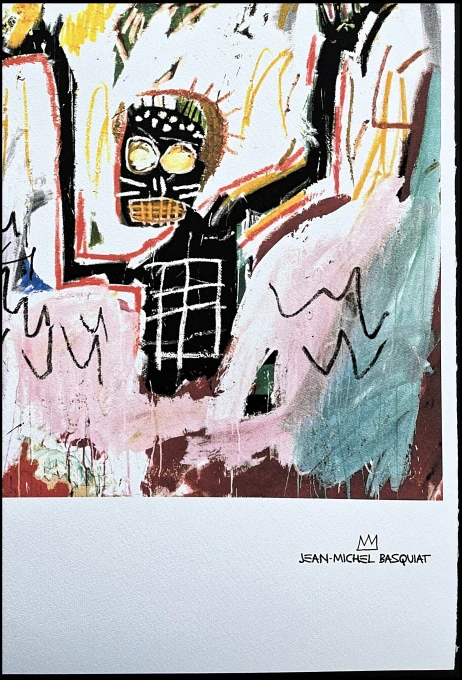 Jean-Michel Basquiat - Baptism x/300 - limitovaná edice, signováno, 50x70cm