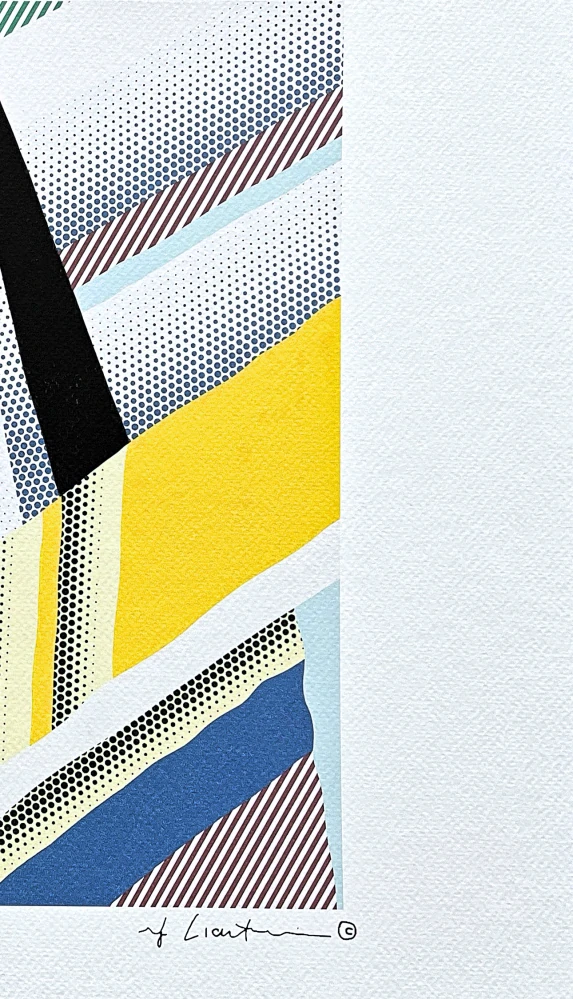 Roy Lichtenstein - Reflections on Crash - signováno, 50x35cm, limitovaná edice 36/150