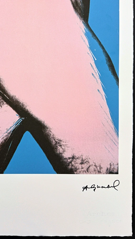 Andy Warhol - Walking torso 48/100 - edice Leo Castelli s certifikátem