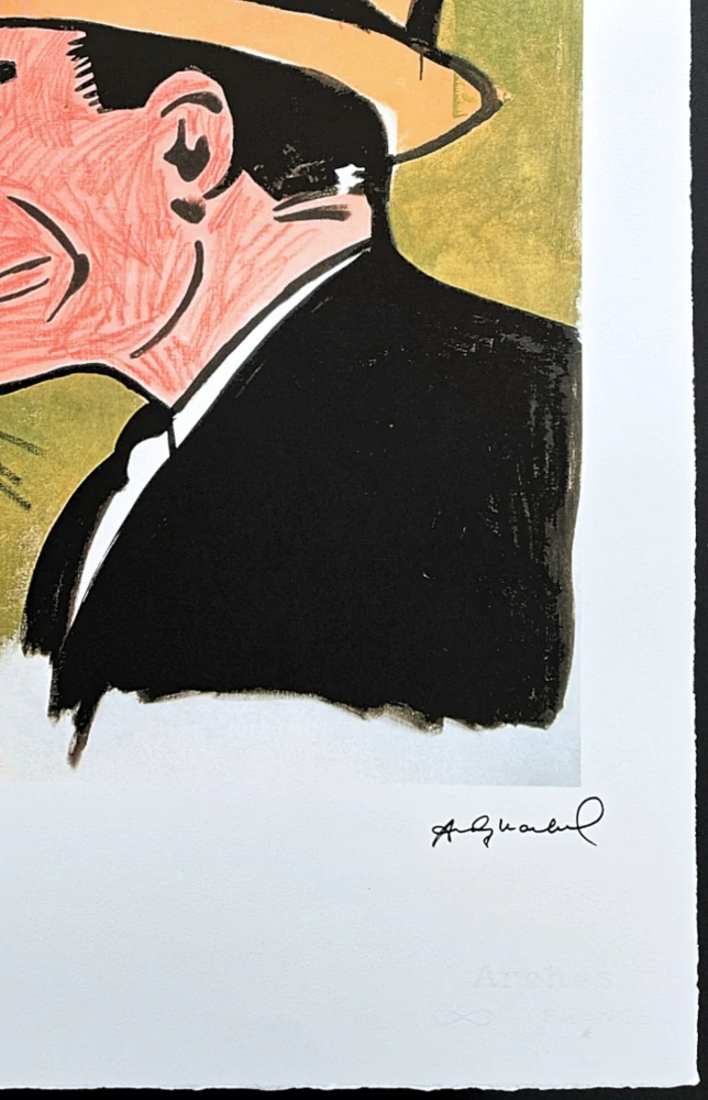 Andy Warhol - Dick Tracy portrét 75/100 - edice Leo Castelli s certifikátem