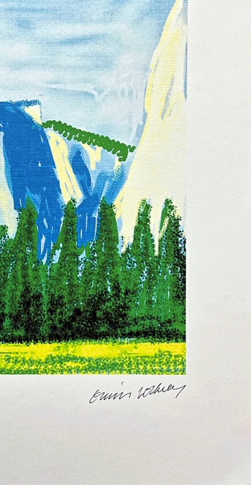 David Hockney - The Yosemite Suite II x/500 - limitovaná edice, s certifikátem, 35x50 cm