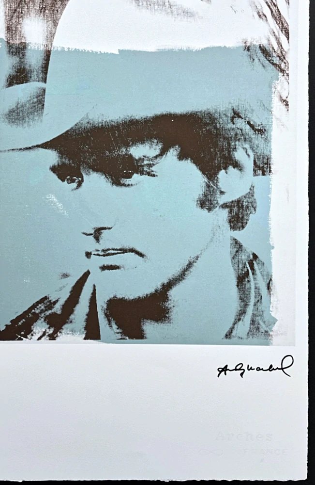 Andy Warhol - Dennis Hopper x/100 - edice Leo Castelli s certifikátem