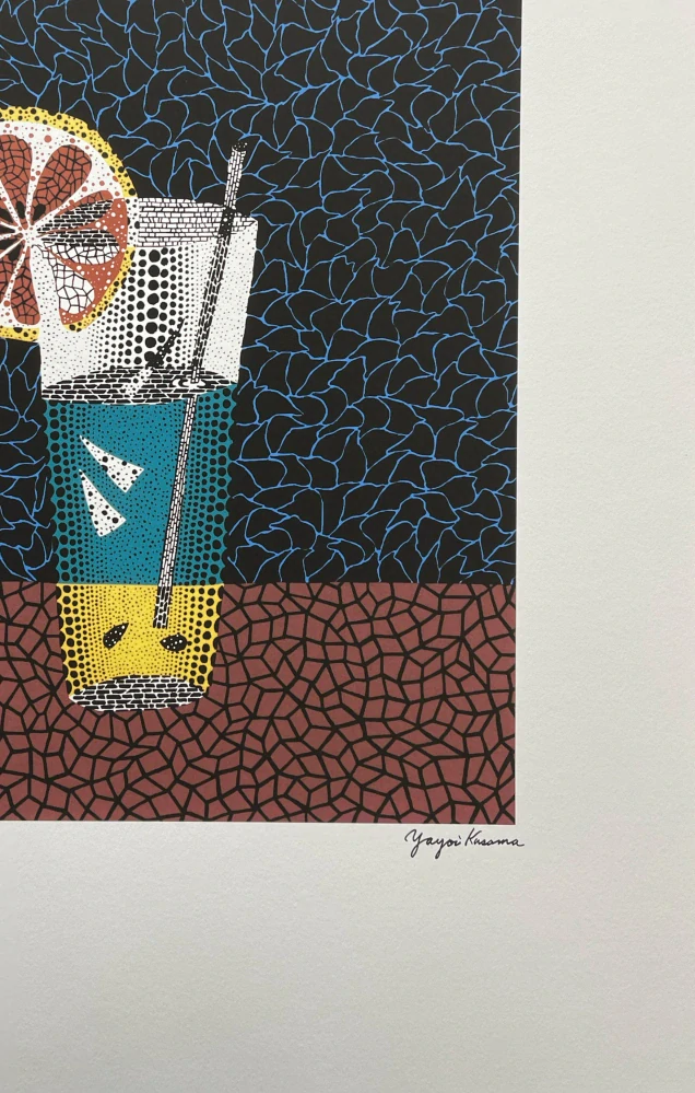 Yayoi Kusama - Lemon squash II 58/500 - signováno, číslovaná edice, 50x65 cm