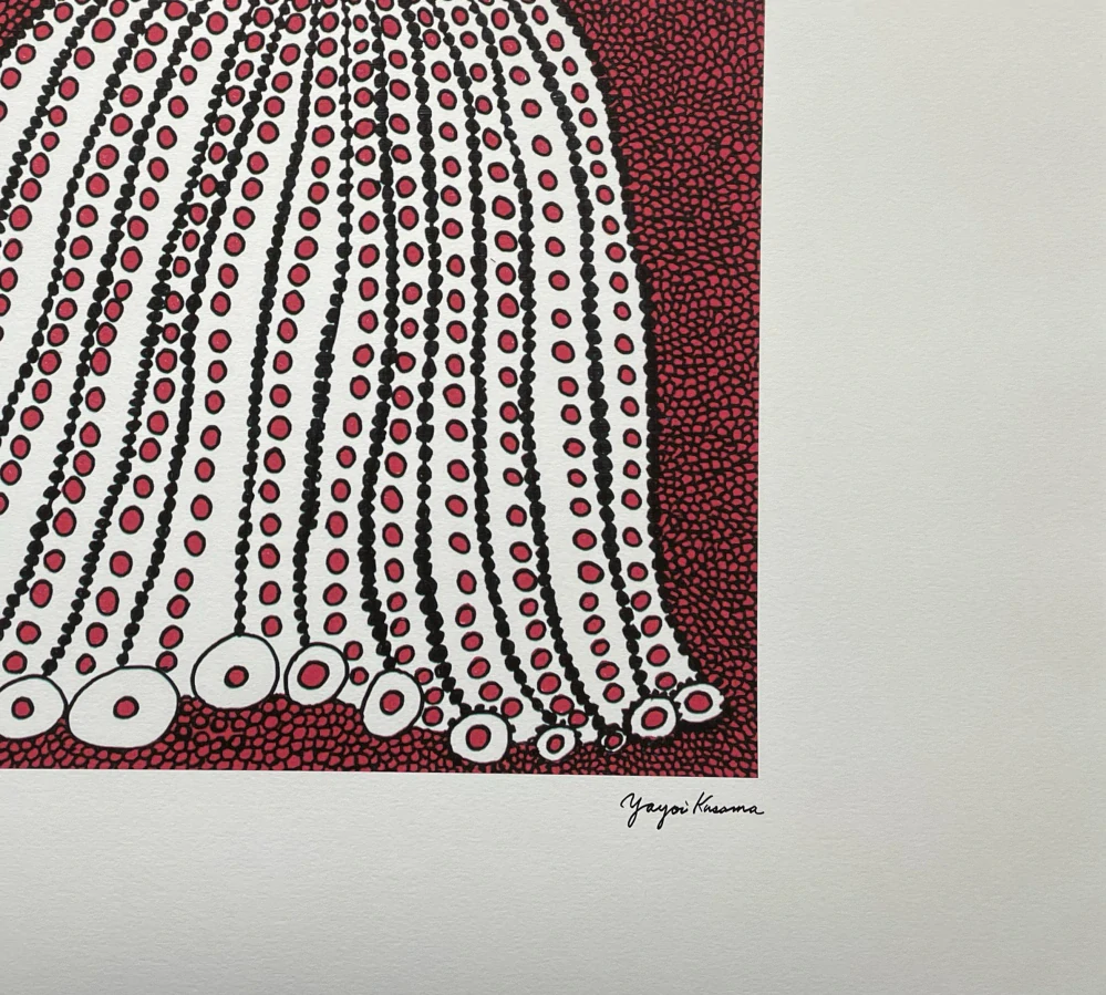 Yayoi Kusama - Pumpkin twoteol 78/500 - signováno, číslovaná edice, 65x50 cm