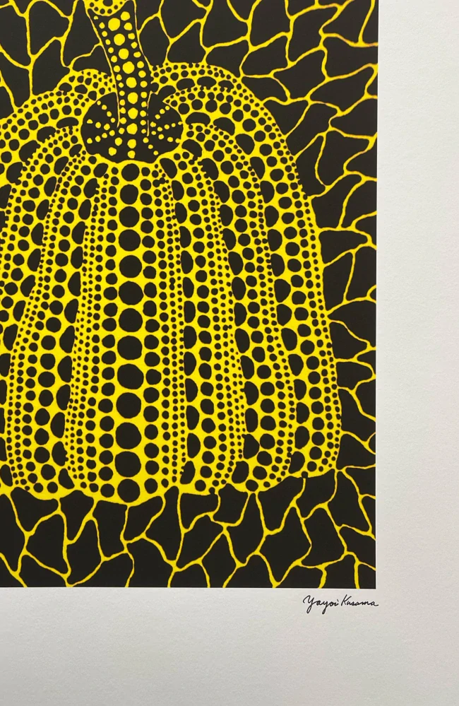 Yayoi Kusama - Pumpkin G x/500 - signováno, číslovaná edice, 50x65 cm
