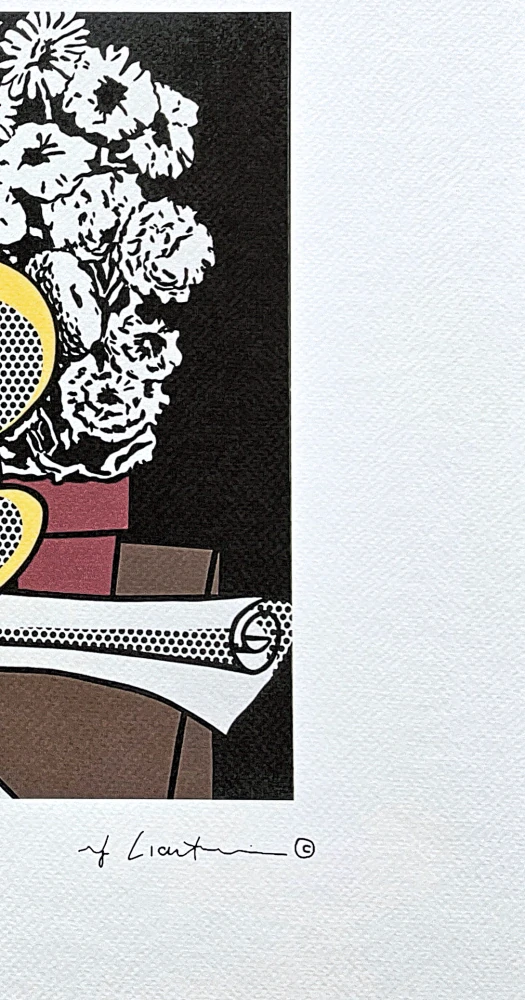Roy Lichtenstein - Foot and Hand - signováno, 50x35cm, limitovaná edice 17/150