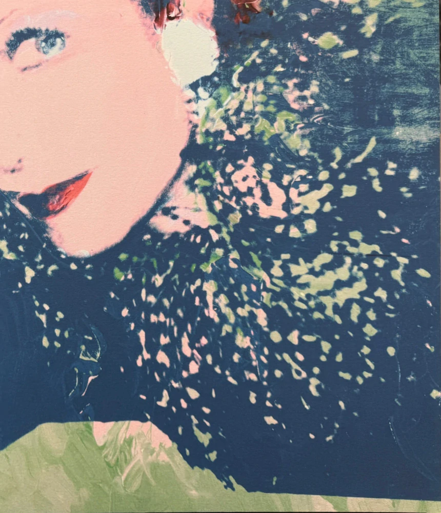 Andy Warhol - Madame Helene Rochas II 600/2400 - 60x60 cm, limitovaná edice CMOA s certifikátem