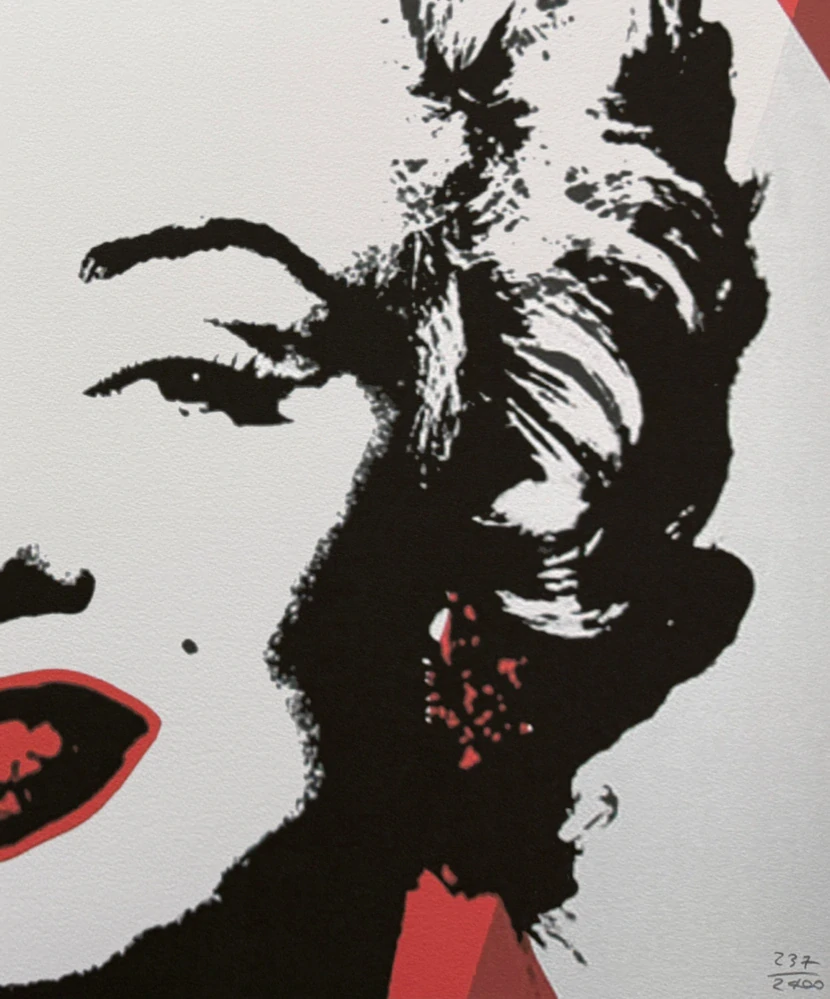 Andy Warhol - Marilyn Monroe l 237/2400 - 60x60cm, limitovaná edice CMOA s certifikátem