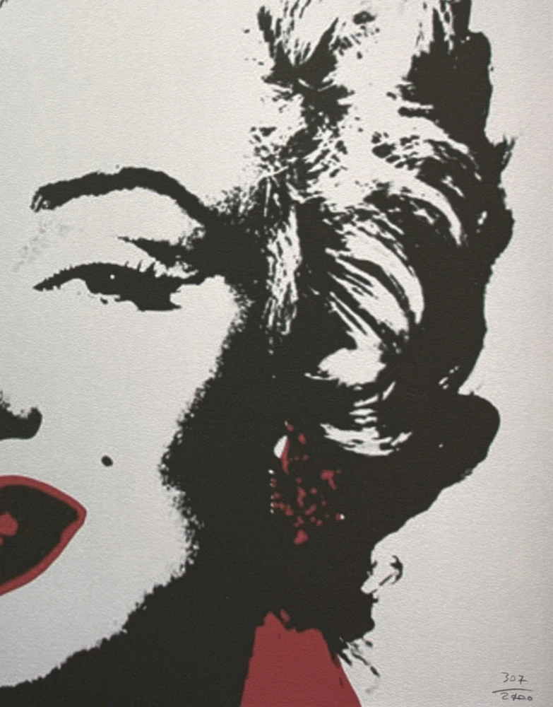 Andy Warhol - Marilyn Monroe lll 307/2400 - 60x60cm, limitovaná edice CMOA s certifikátem