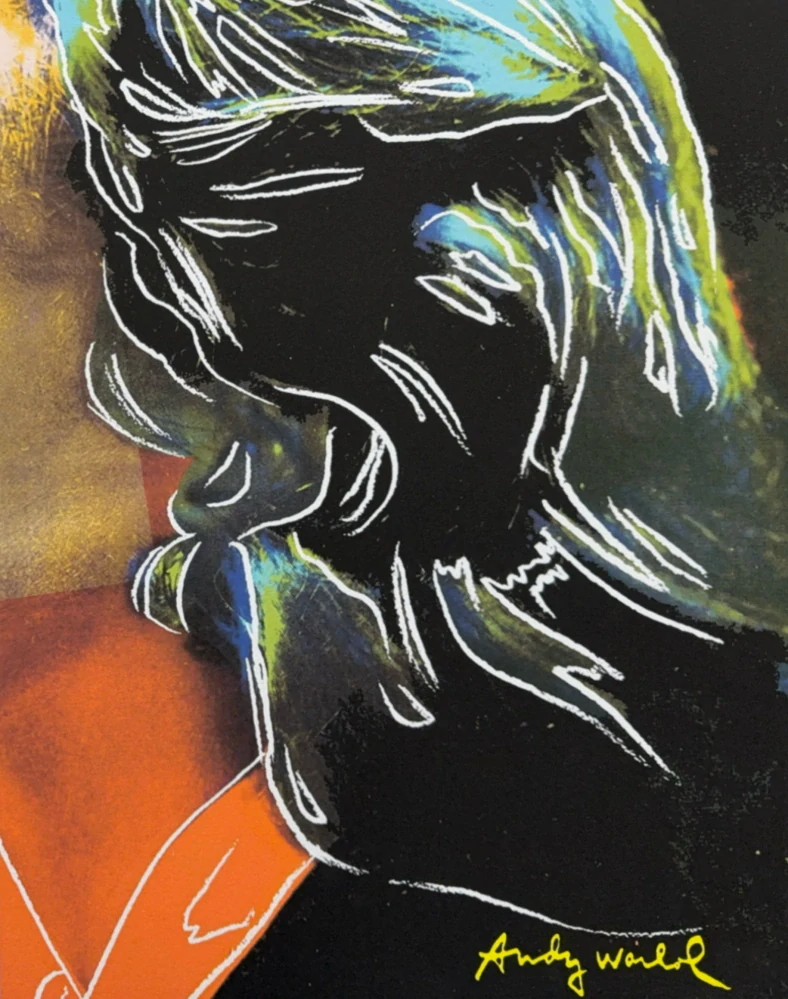 Andy Warhol - Ingrid Bergman ll 89/2400 - 60x60cm, limitovaná edice CMOA s certifikátem