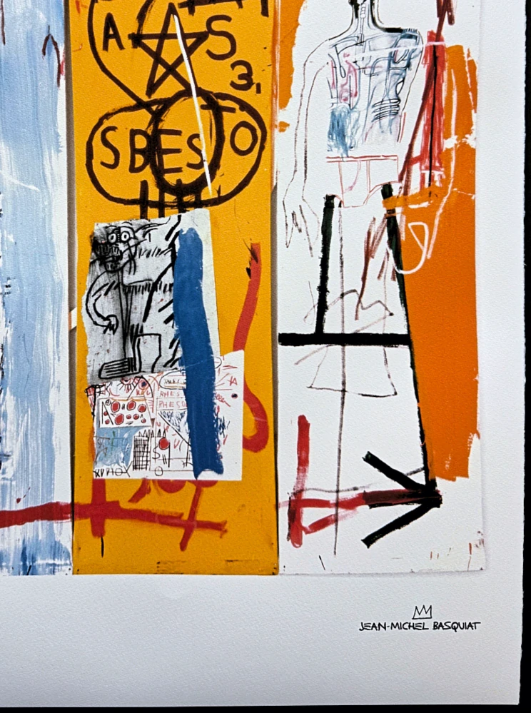 Jean-Michel Basquiat - Andy roman youth 215/300 - limitovaná edice, signováno, 50x70cm
