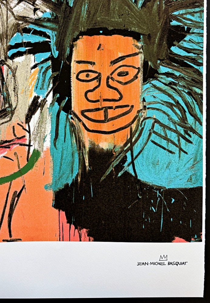 Jean-Michel Basquiat - Warhol and Basquiats once 278/300 - limitovaná edice, signováno, 50x70cm
