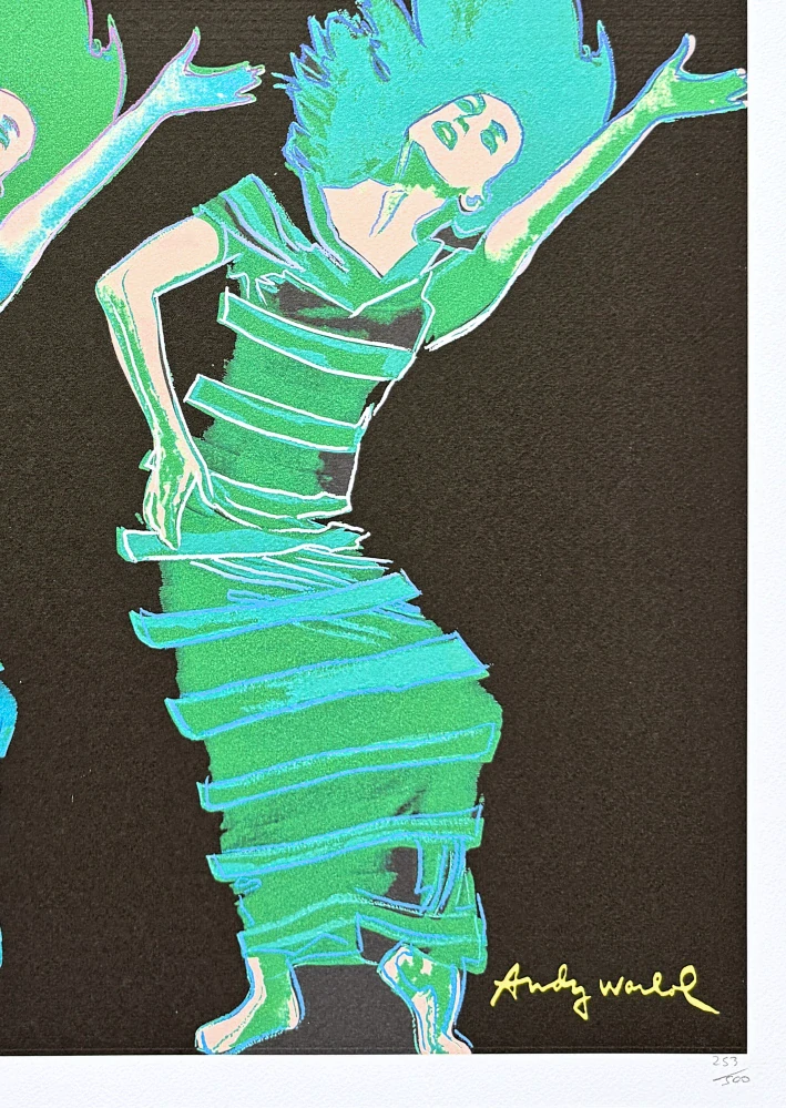 Andy Warhol - Martha Graham 253/500 - signováno, 50x50cm, limitovaná edice CMOA s certifikátem
