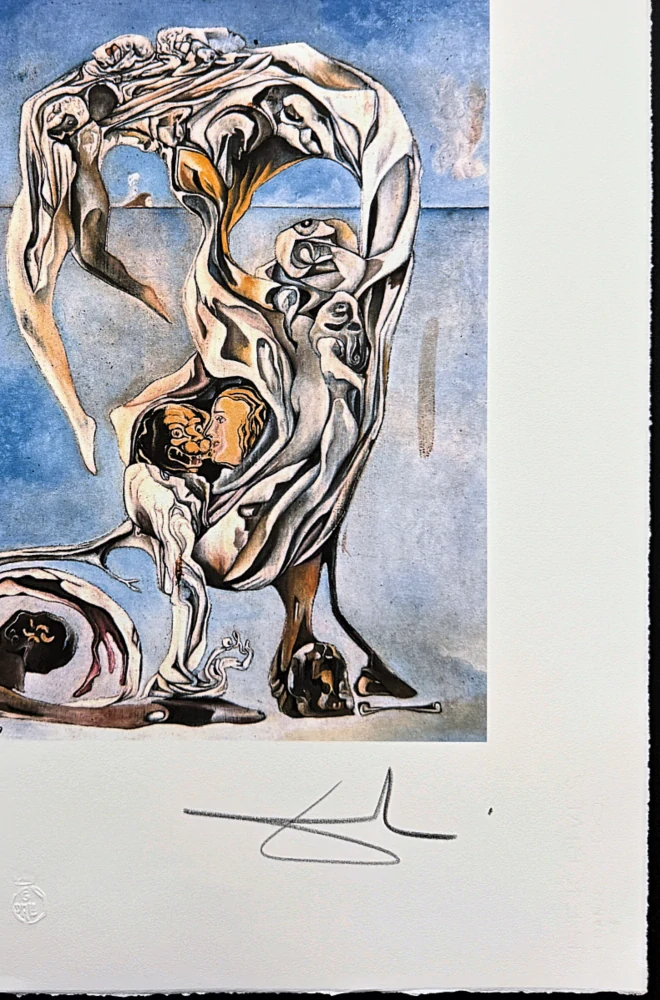 Salvador Dalí - Tristan e Isolda - signováno, limitovaná edice, 50x66cm