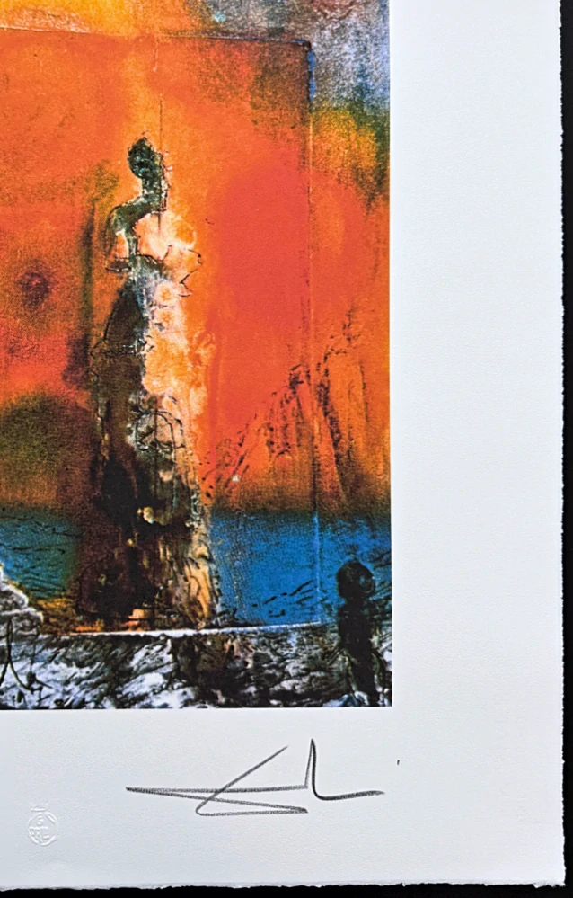 Salvador Dalí - Venus de Milo - signováno, limitovaná edice, 50x66cm