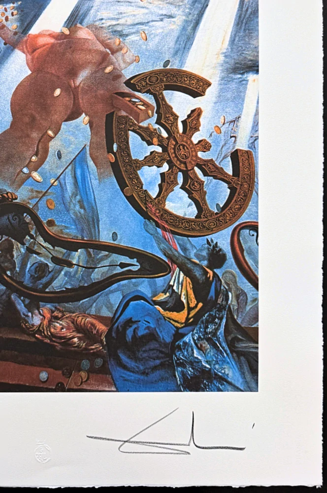 Salvador Dalí - Renaissance - signováno, limitovaná edice, 50x66cm