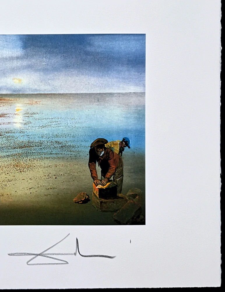 Salvador Dalí - Mediumistic Paranoid - signováno, limitovaná edice, 66x50cm