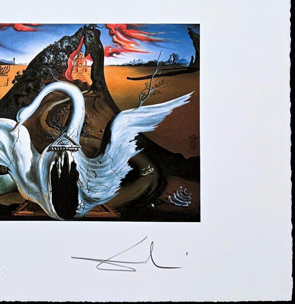 Salvador Dalí - Bacchanale ll - signováno, limitovaná edice, 66x50cm