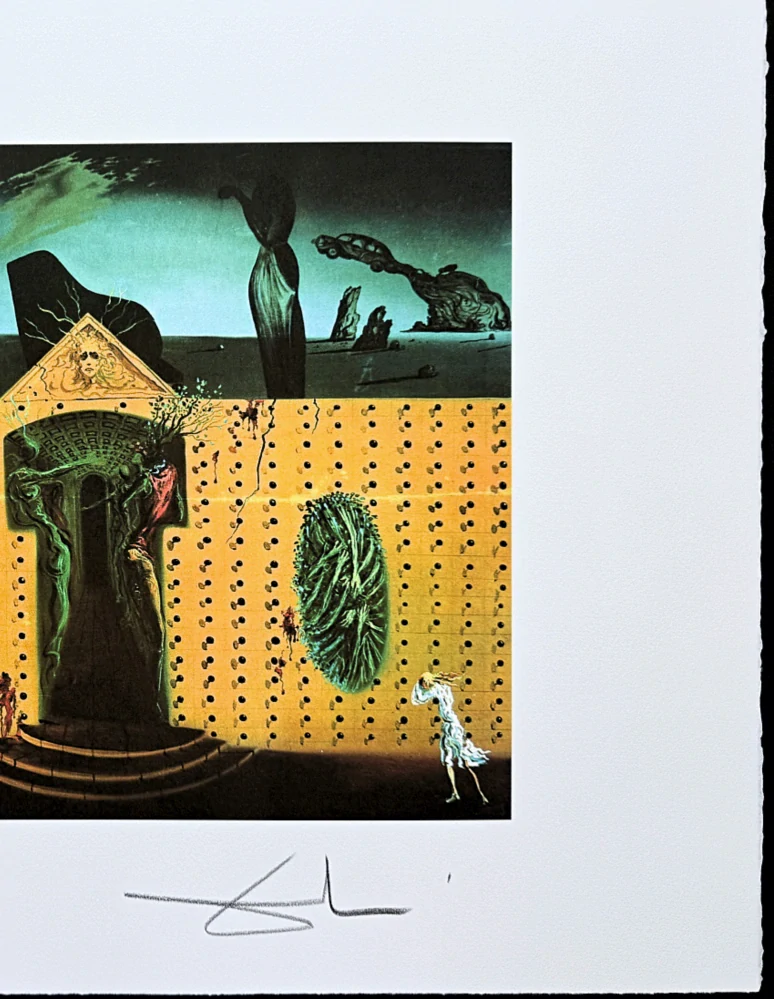Salvador Dalí - Mad Tristan - signováno, limitovaná edice, 66x50cm