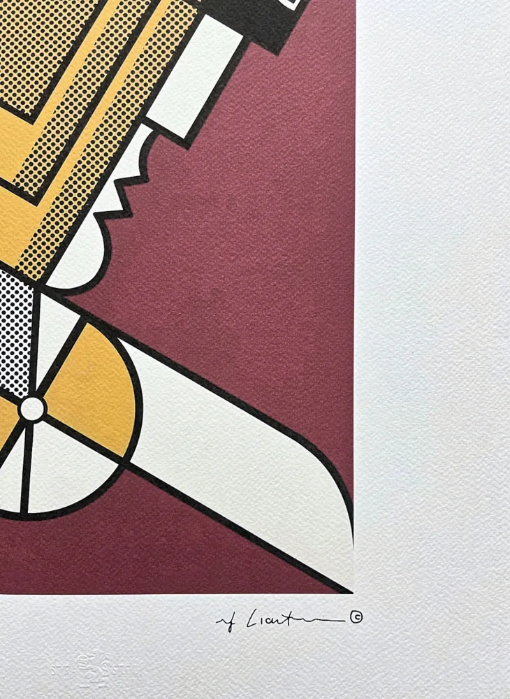 Roy Lichtenstein - Salute to Aviation - signováno, 35x50cm, limitovaná edice 15/150