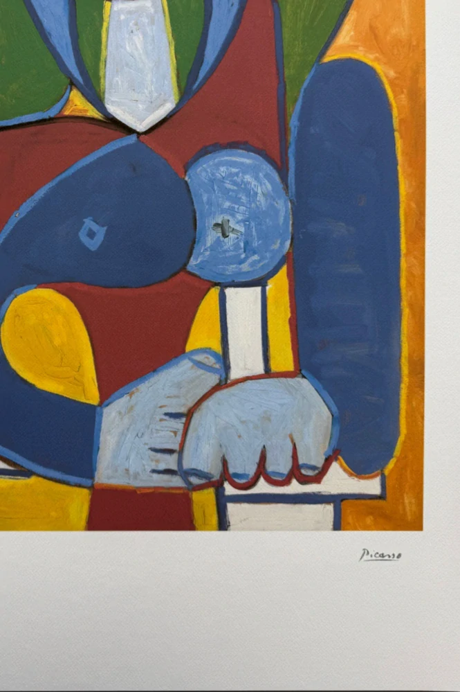 Pablo Picasso - Portrait of Françoise 75/200 - signováno, s certifikátem, 50x70 cm