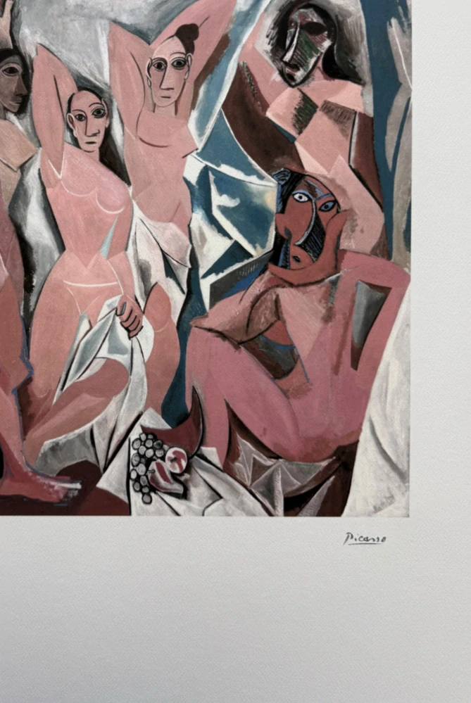 Pablo Picasso - The Ladies of Savignon 58/200 - signováno, s certifikátem, 50x70 cm