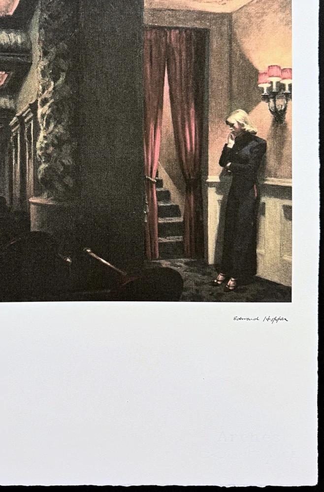 Edward Hopper - New York movie 60/150 - limitovaná edice, s certifikátem, 38x57 cm