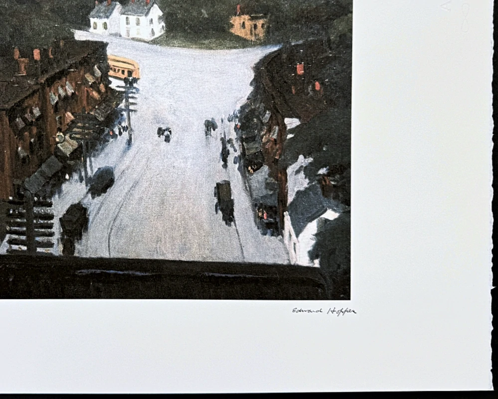 Edward Hopper - Vermont sugar house 55/150 - - limitovaná edice, s certifikátem, 57x38 cm