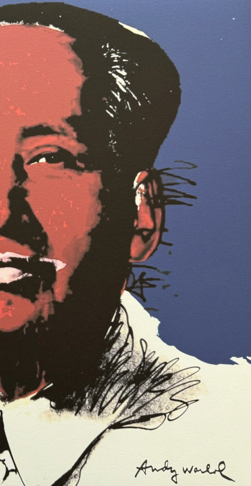 Andy Warhol - Mao Ce Tung III x/2400 - 60x60 cm, limitovaná edice CMOA s certifikátem