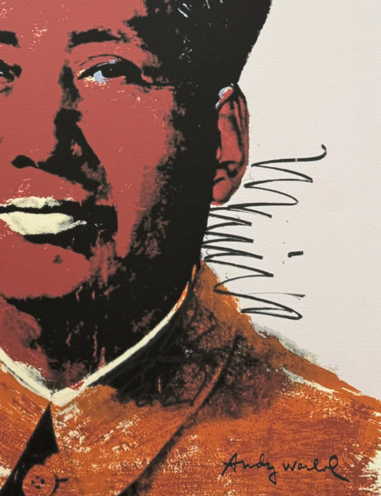 Andy Warhol - Mao Ce Tung IV x/2400 - 60x60 cm, limitovaná edice CMOA s certifikátem