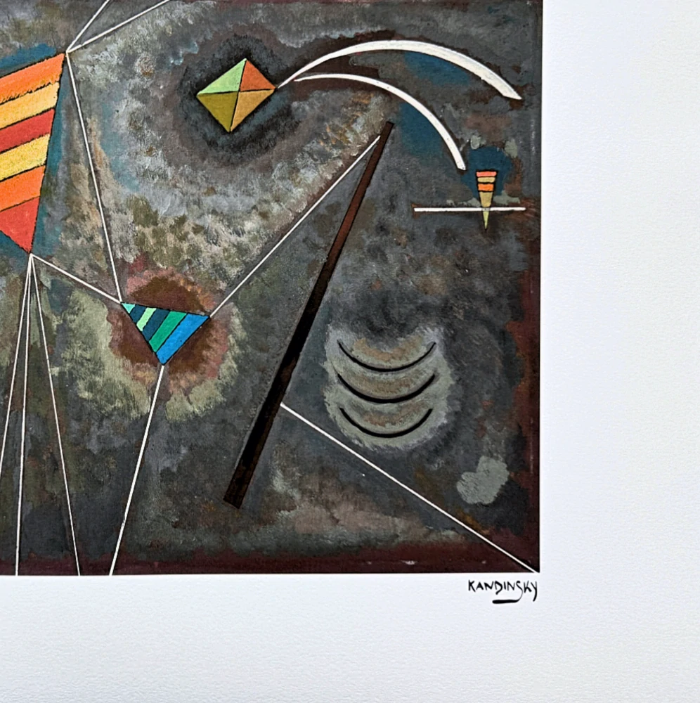 Wassily Kandinsky - In The Black Square - x/300 - signováno, číslovaná edice, 65x50 cm