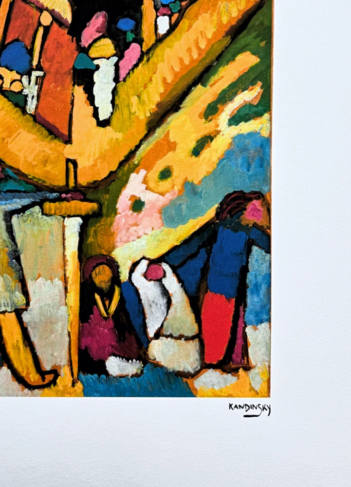 Wassily Kandinsky - All Saints I - x/300 - signováno, číslovaná edice, 50x65 cm