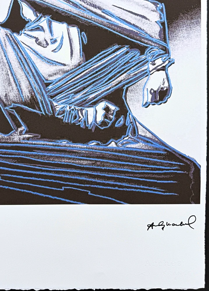 Andy Warhol - Lamentation x/100 - edice Leo Castelli s certifikátem