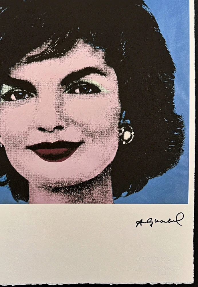 Andy Warhol - Jackie Kennedy II x/100 - edice Leo Castelli s certifikátem