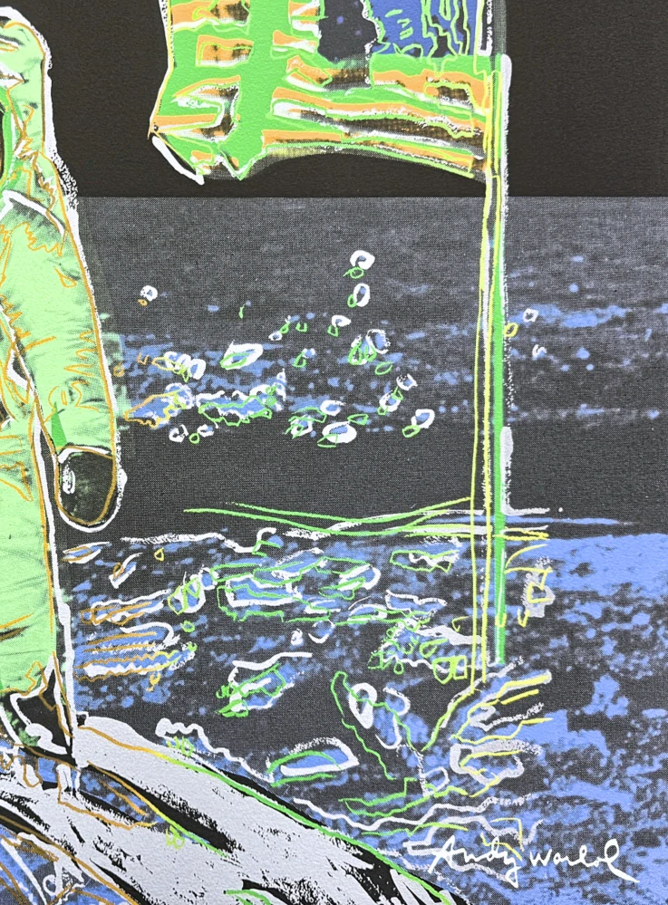 Andy Warhol - Moonwalk IX x/2400 - 60x60cm, limitovaná edice CMOA s certifikátem