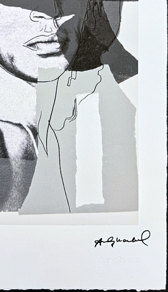 Andy Warhol - Mick Jagger II x/100 - edice Leo Castelli s certifikátem