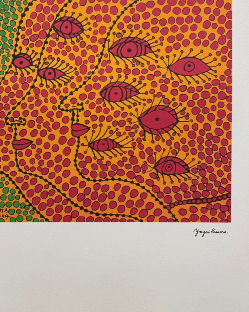 Yayoi Kusama - Love Forever IV x/500 - signováno, číslovaná edice, 50x65 cm