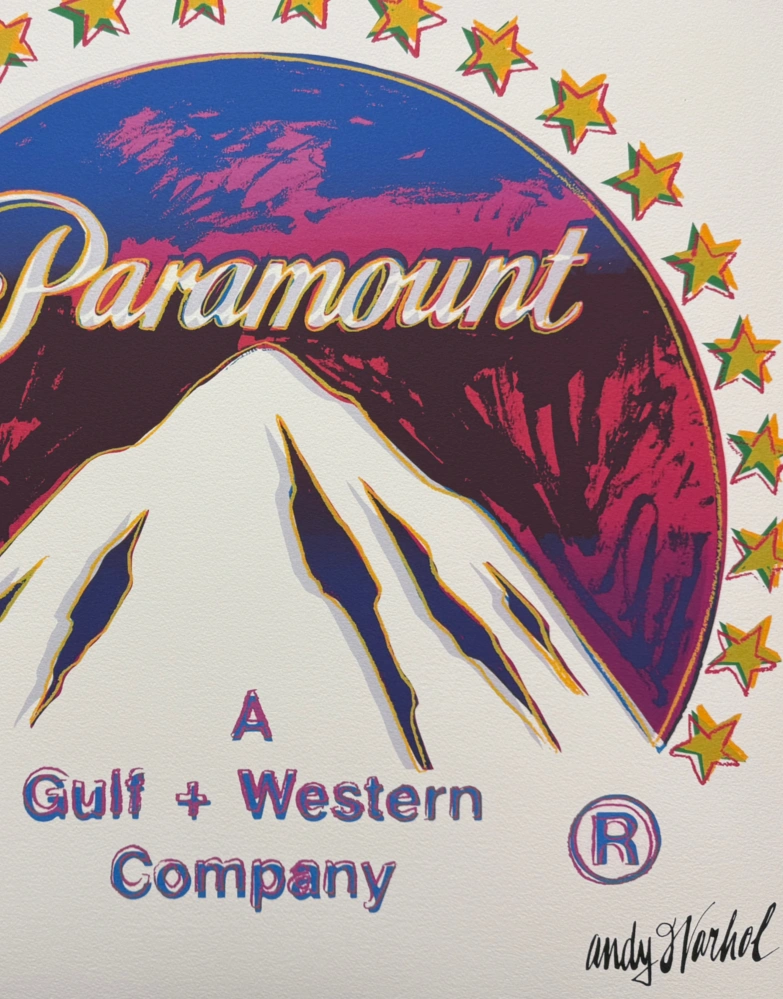 Andy Warhol - Paramount Classic x/2400 - 60x60cm, limitovaná edice CMOA s certifikátem