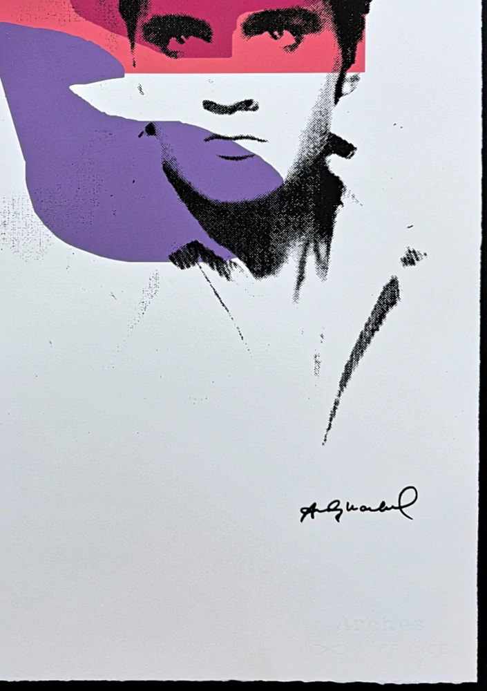 Andy Warhol - Elvis Presley III x/100 - edice Leo Castelli s certifikátem