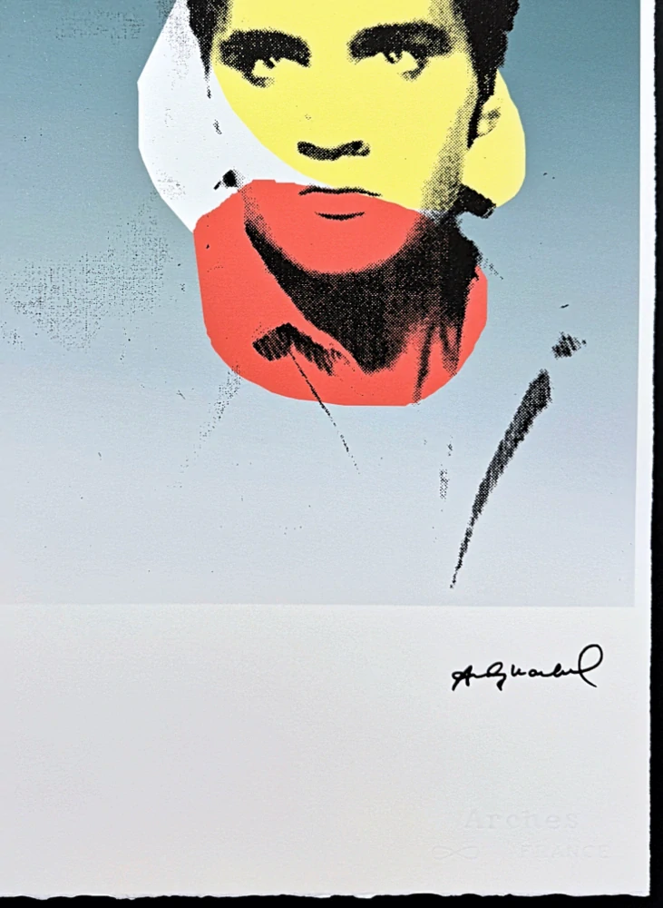 Andy Warhol - Elvis Presley IV x/100 - edice Leo Castelli s certifikátem