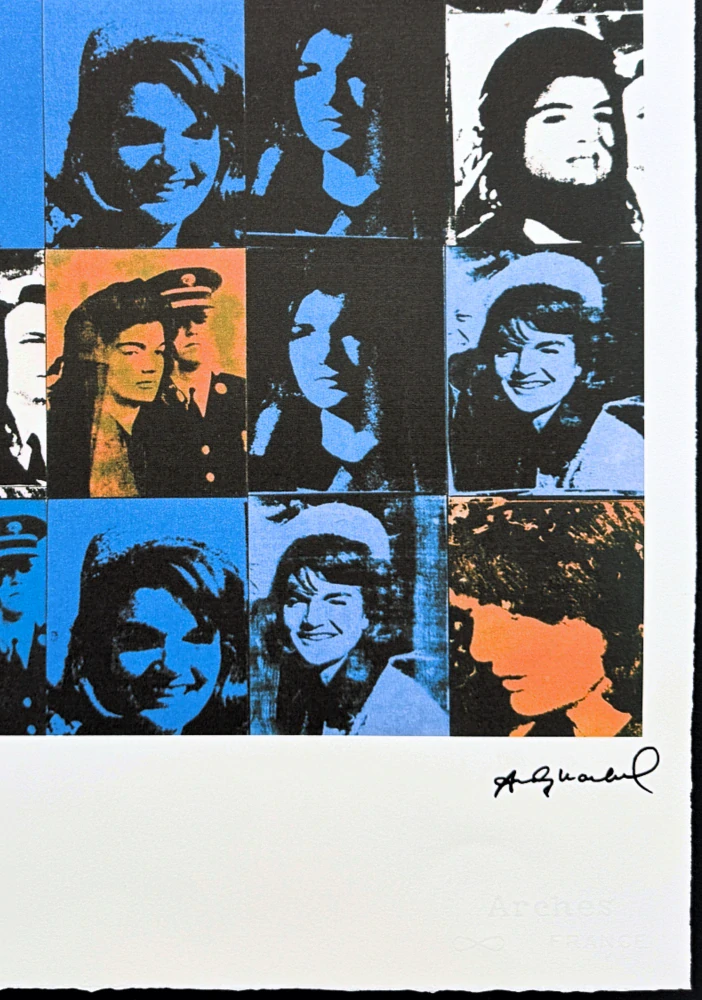 Andy Warhol - Sixteen Jackies x/100 - edice Leo Castelli s certifikátem