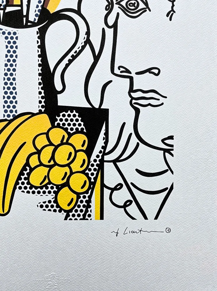 Roy Lichtenstein - Still Life I - signováno, 35x50cm, limitovaná edice 61/150