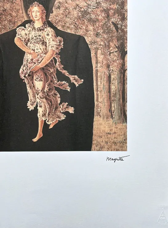 René Magritte - Le Bouquet tout fait 60/100 - limitovaná edice, 50x70cm