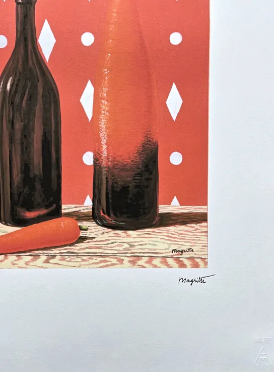 René Magritte - L'explication 50/100 - limitovaná edice, 50x70cm