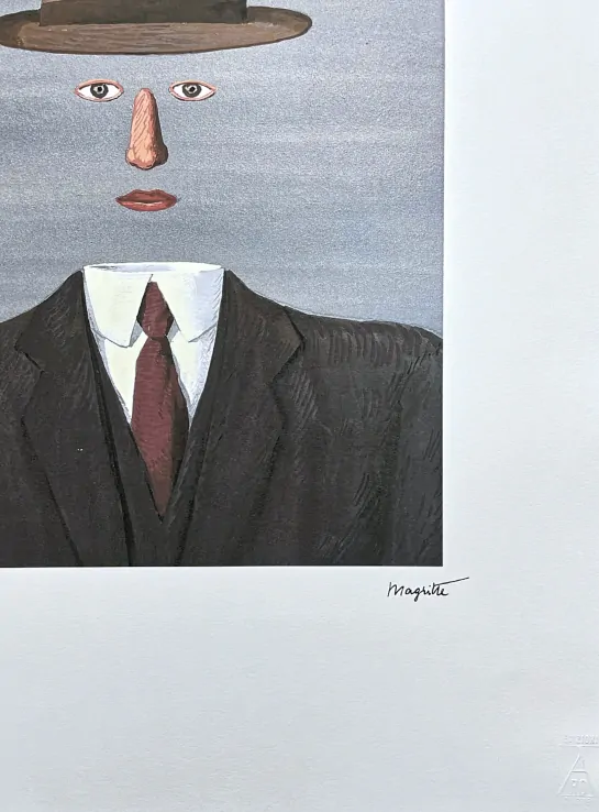 René Magritte - Paysage de Baucis 37/100 - limitovaná edice, 50x70cm