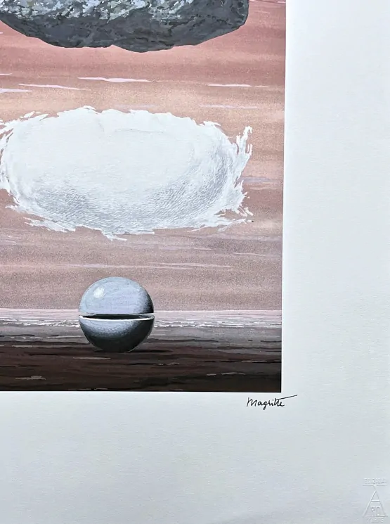 René Magritte - Le monde connu 67/100 - limitovaná edice, 50x70cm
