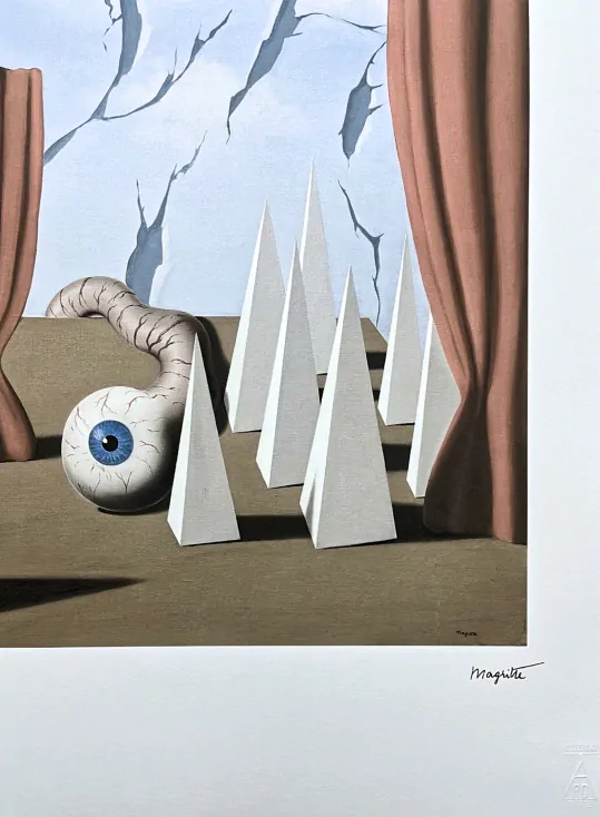 René Magritte - Poetic World II 13/100 - limitovaná edice, 50x70cm