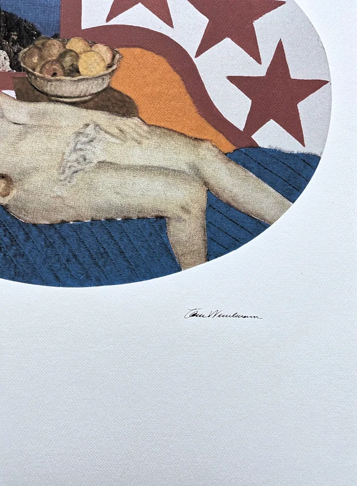 Tom Wesselmann - Nude I - signováno, limitovaná edice 30/450